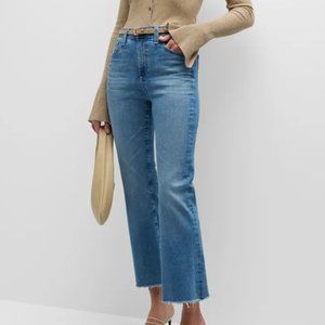 AG Farrah Cropped Bootcut Jeans, 18 years expansive, Size 28